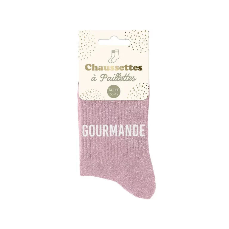 chaussette gourmande