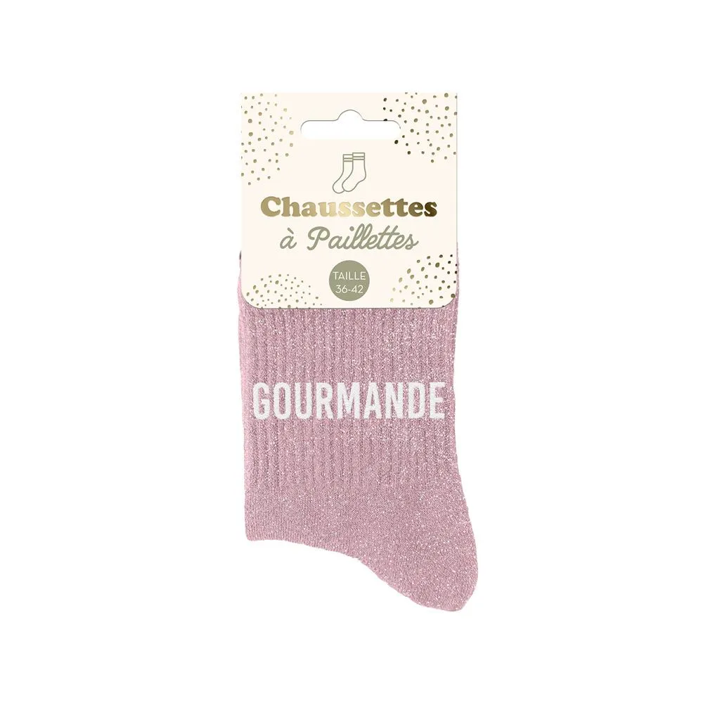 chaussette gourmande