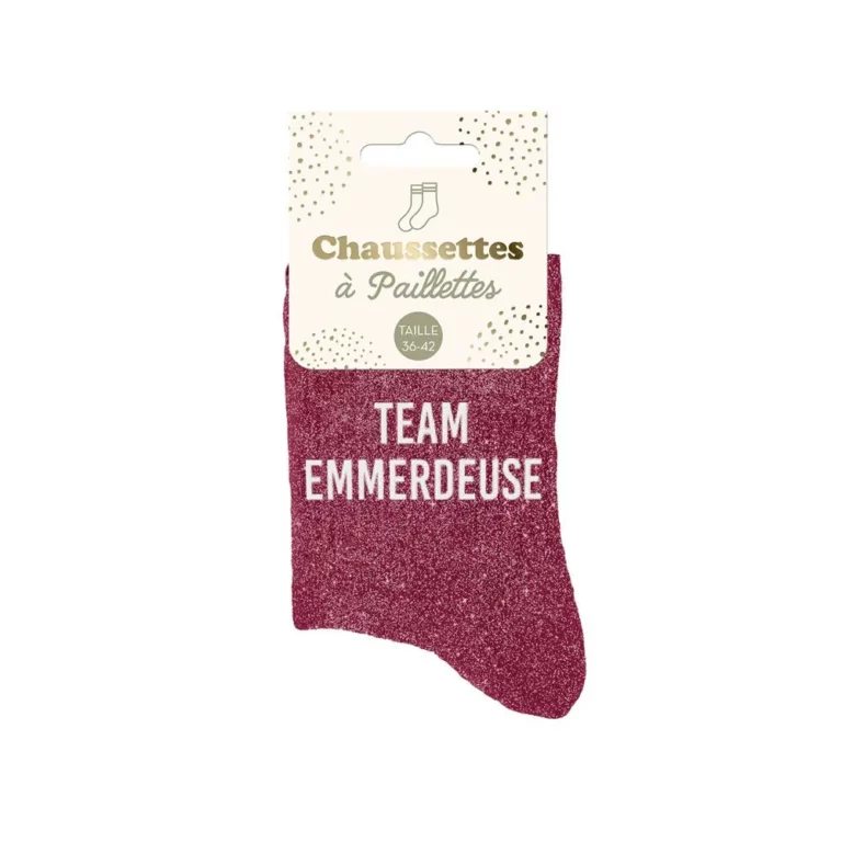 chaussette team emmerdeuse