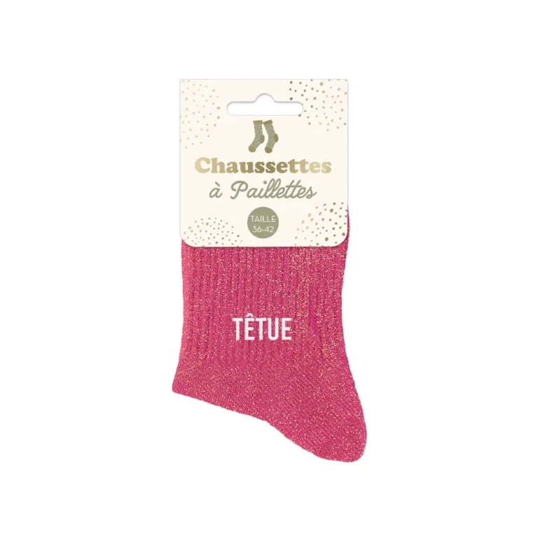 chaussette têtue